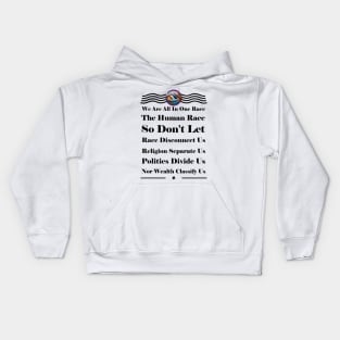 We Are All In One Race Kids Hoodie